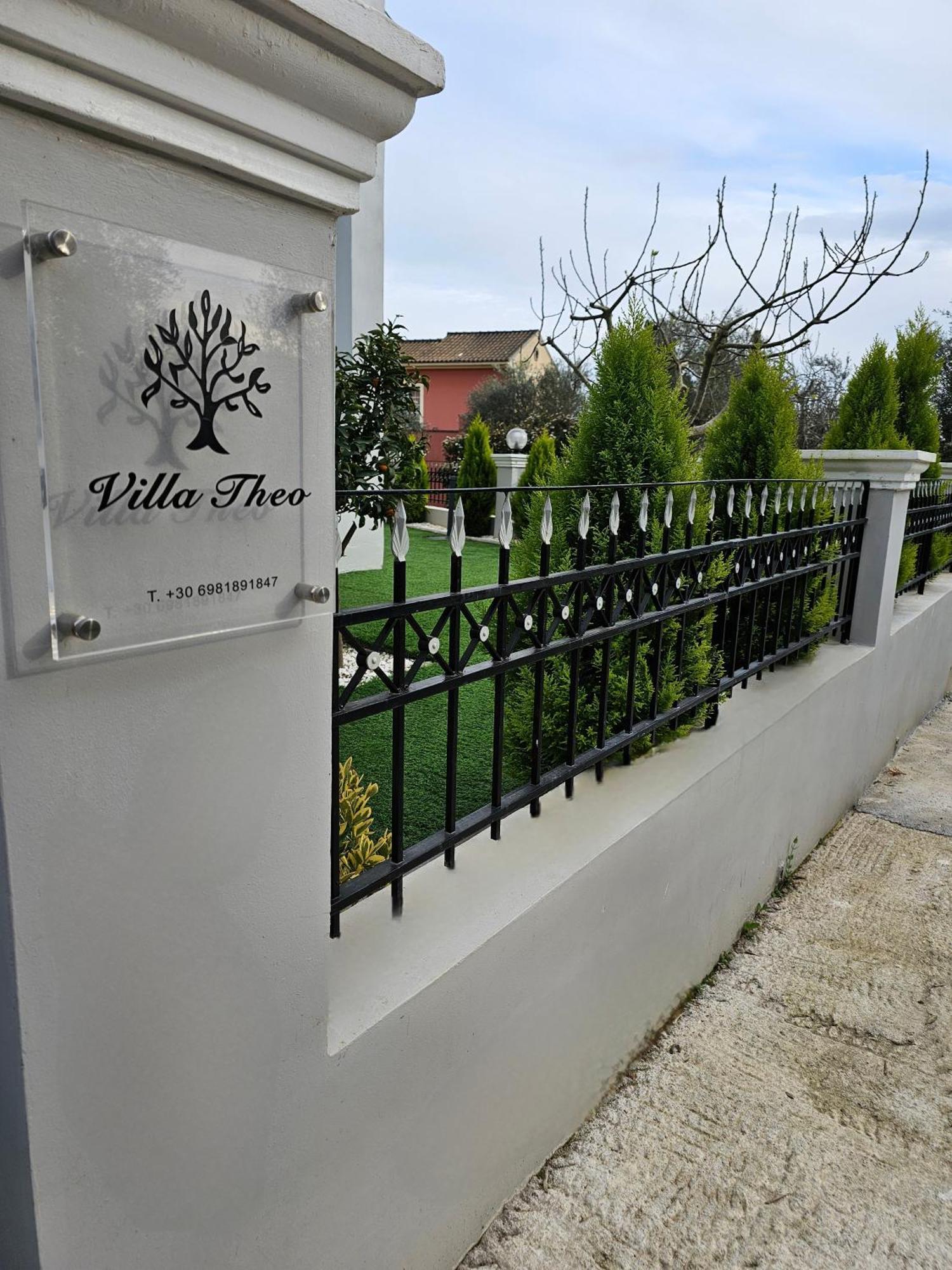 Villa Theo Corfu Ágios Ioánnis Exteriör bild
